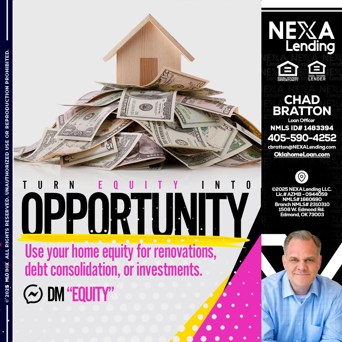 opportunity - Chad Bratton -Senior Loan Officer