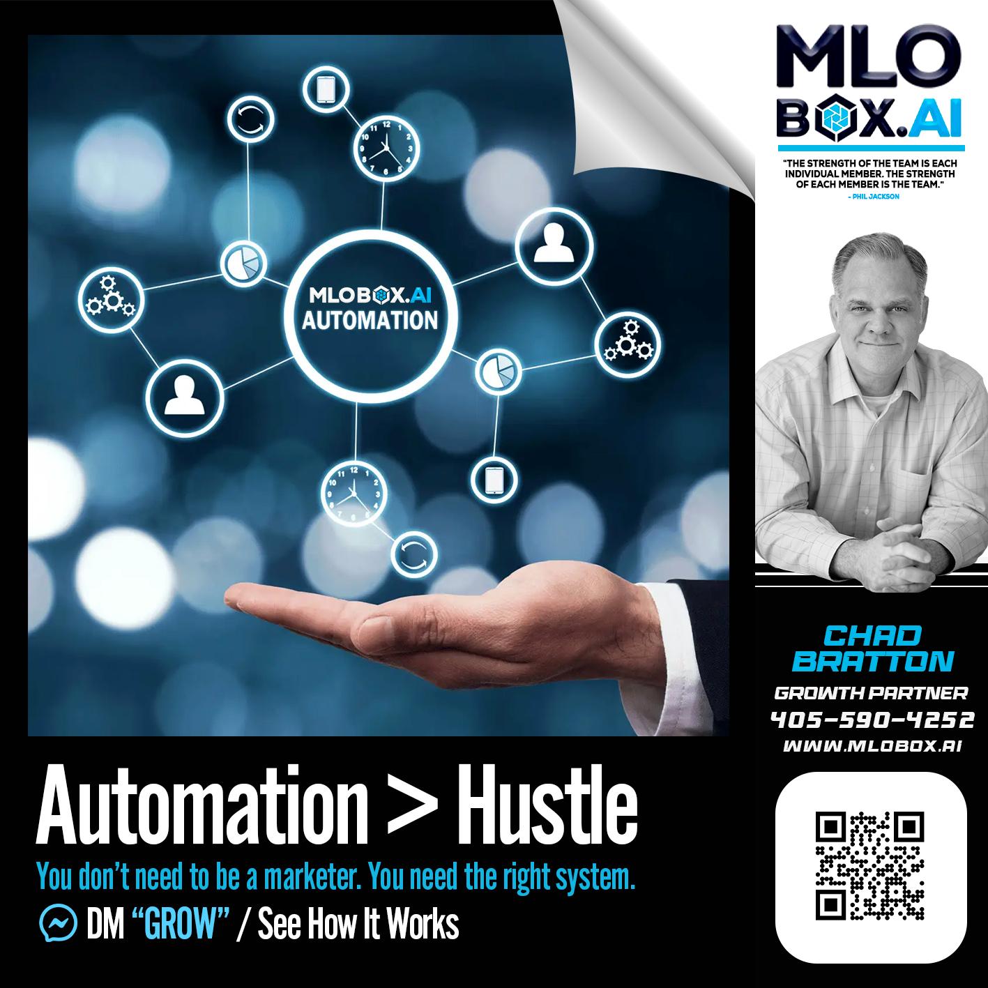 automation - Chad Bratton -Senior Loan Officer