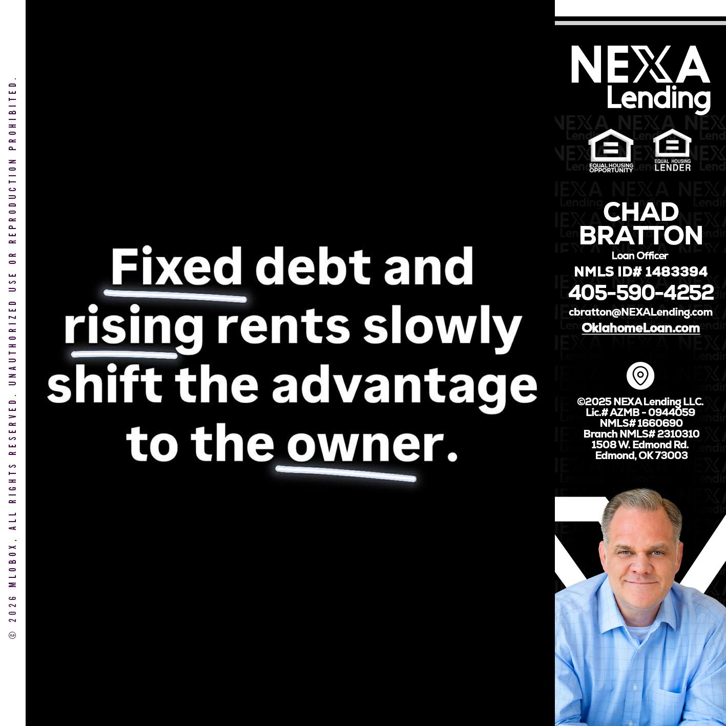 FIXED DEBT - Chad Bratton -Senior Loan Officer