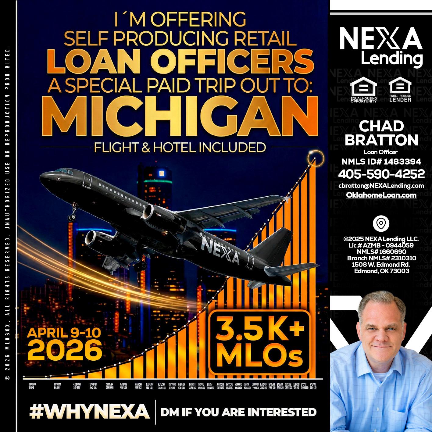 3.5K - Chad Bratton -Senior Loan Officer