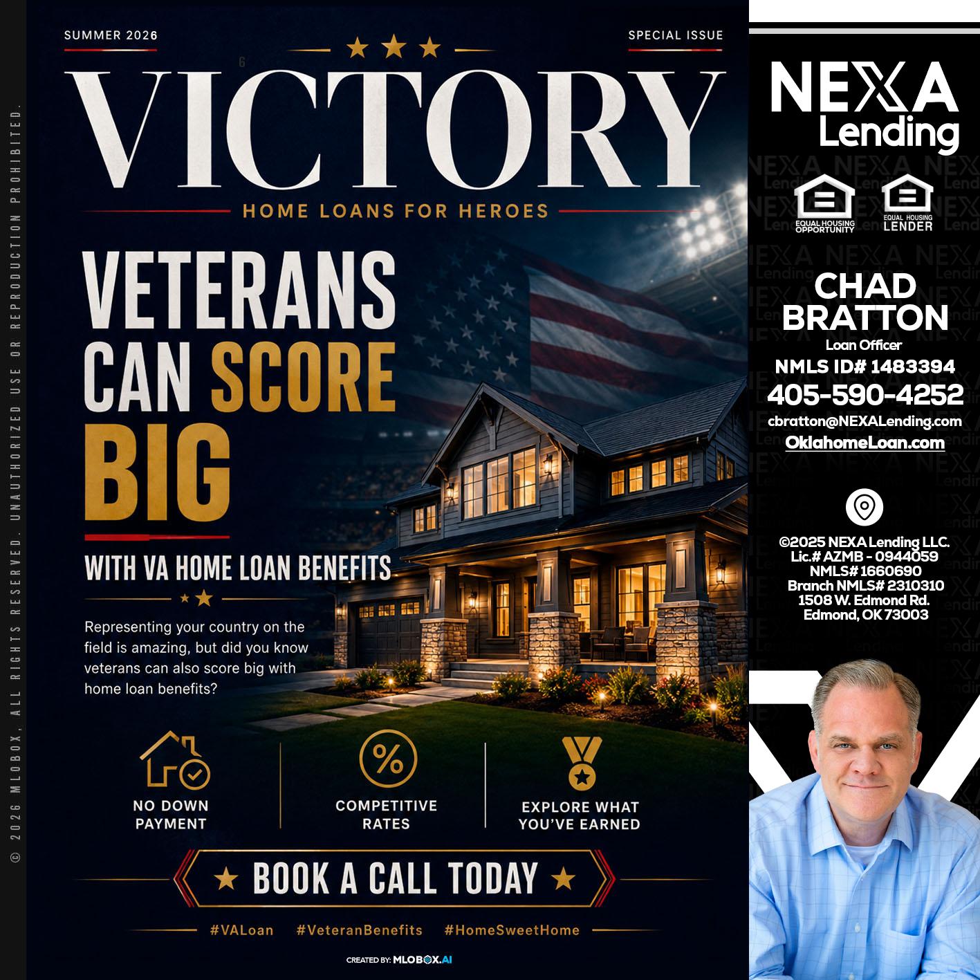 VICTORY - Chad Bratton -Senior Loan Officer