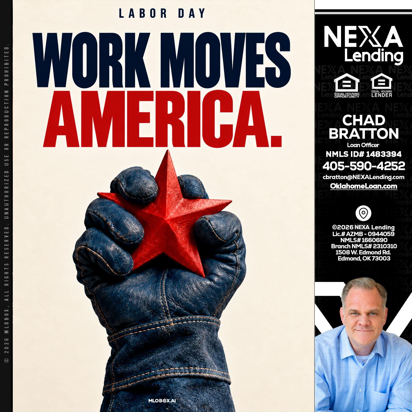 WORKS MOVES AMERICA - Chad Bratton -Senior Loan Officer
