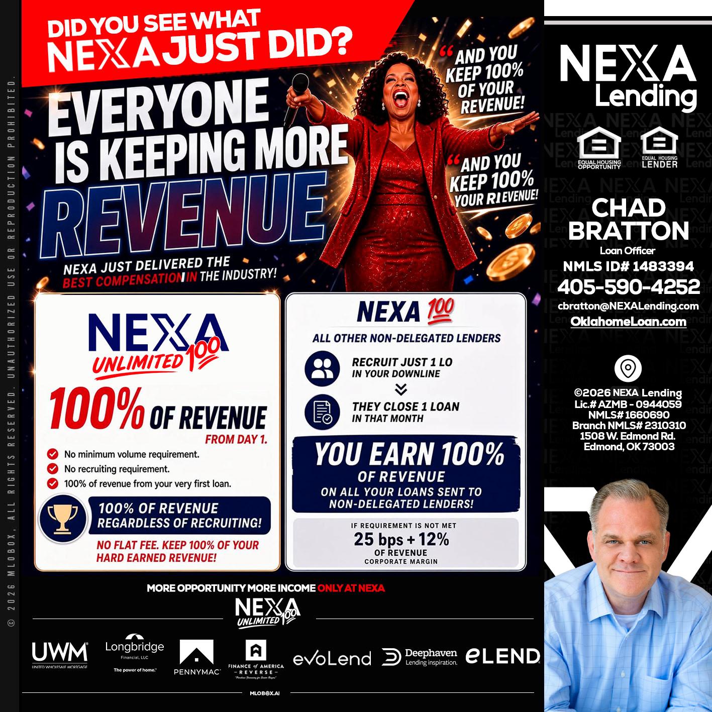 EVERYONE IS KEEPING - Chad Bratton -Senior Loan Officer