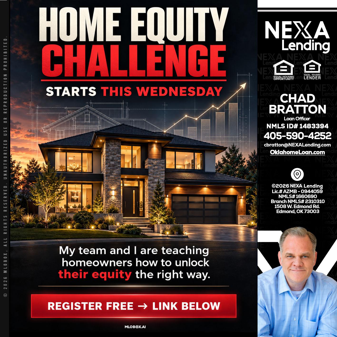 HOME EQUITY - Chad Bratton -Senior Loan Officer
