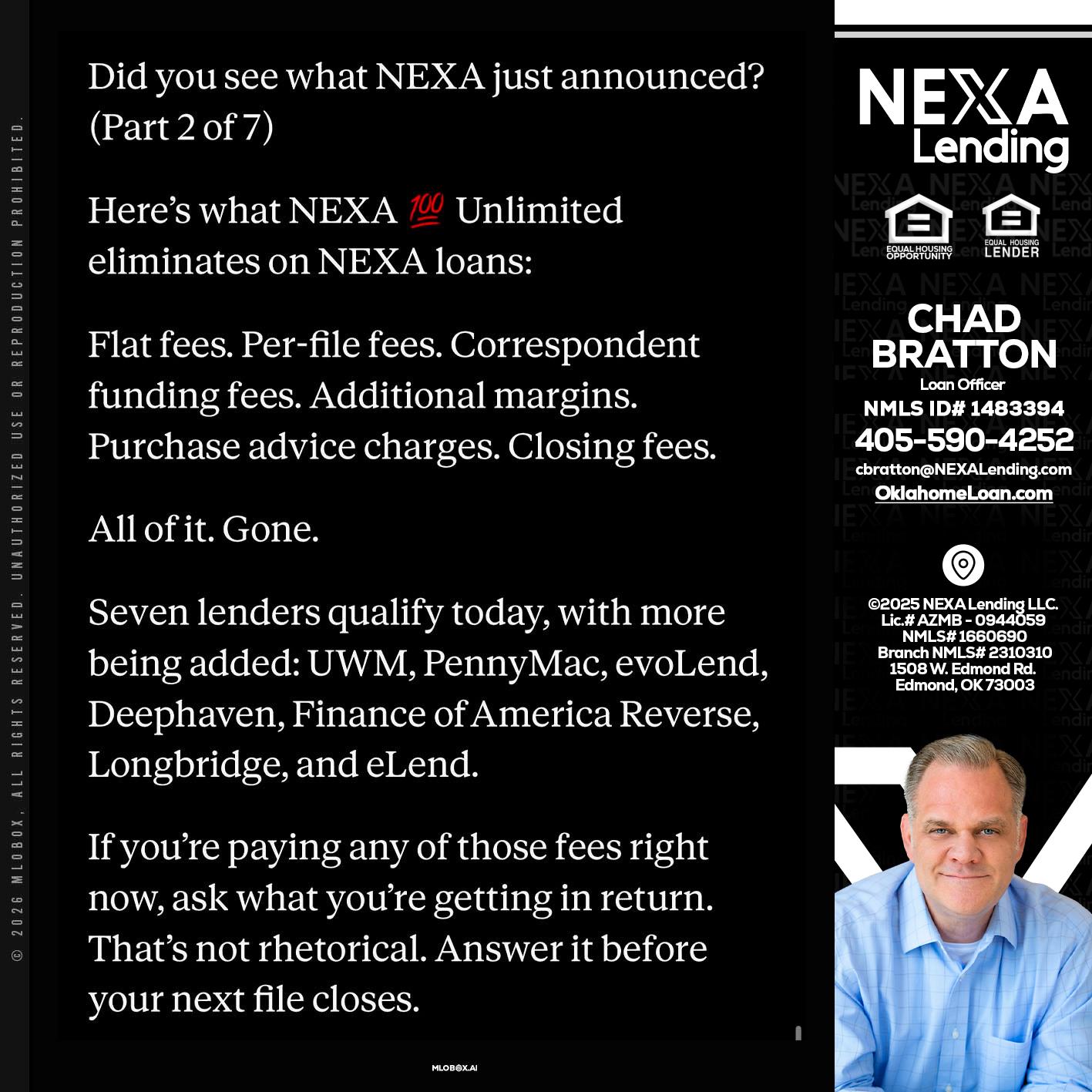 2 OF 7 - Chad Bratton -Senior Loan Officer