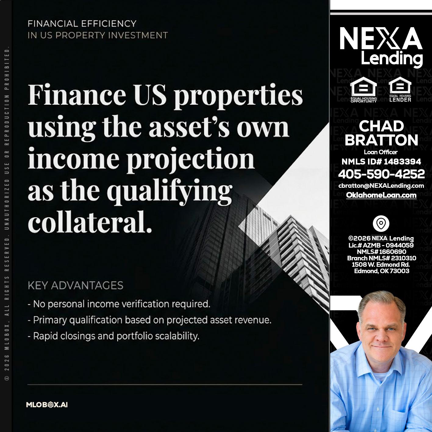 finance US - Chad Bratton -Senior Loan Officer