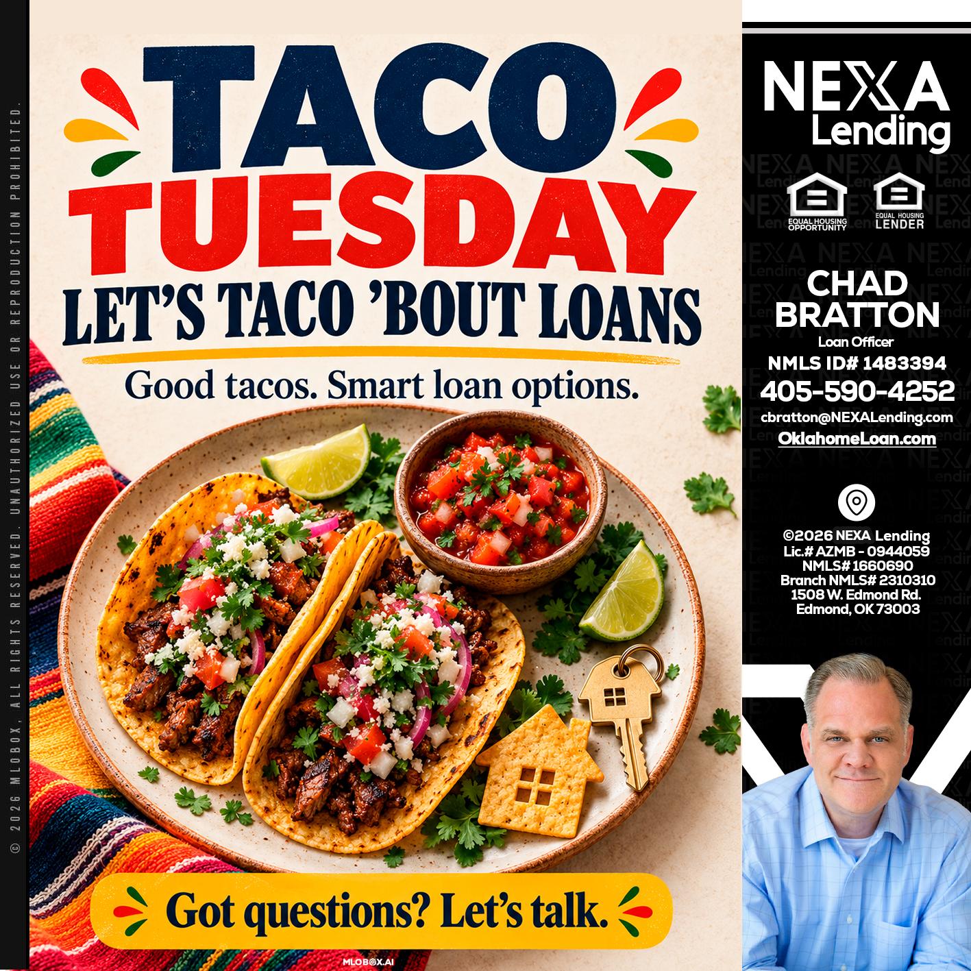 taco Tuesday - Chad Bratton -Senior Loan Officer